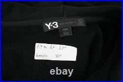 YOHJI YAMAMOTO Y-3 x ADIDAS Black Jacket Hood Med